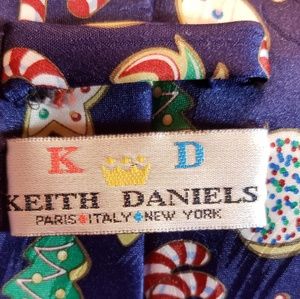 Keith Daniels Christmas Men's Necktie